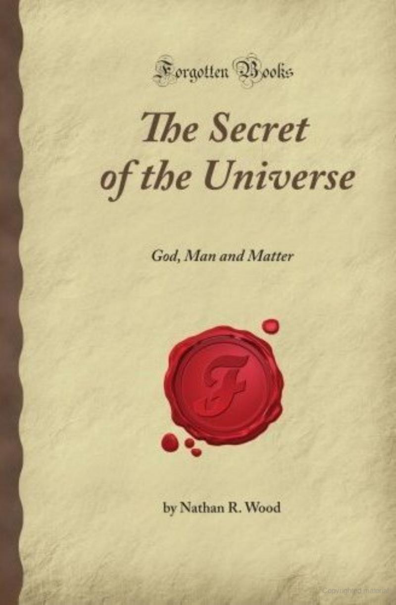 Nathan Wood - The secrets of the universe cover