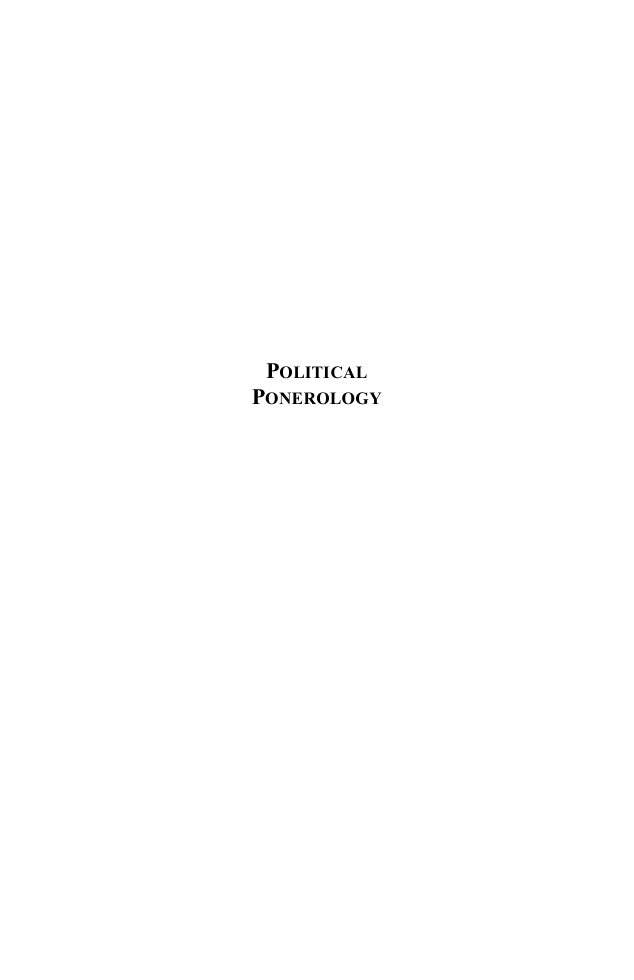 Political Ponerology - Lobaczewski cover