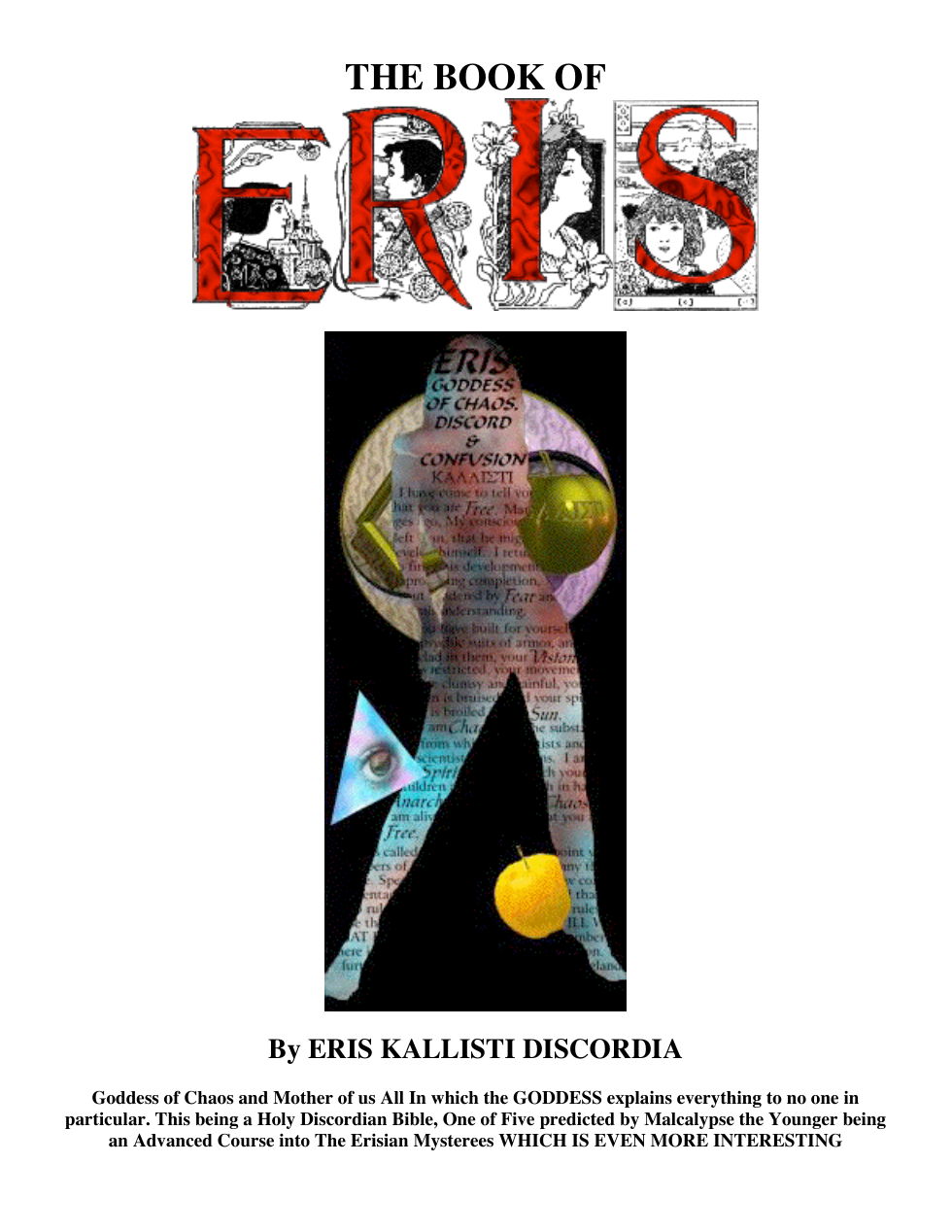 Book of Eris cover