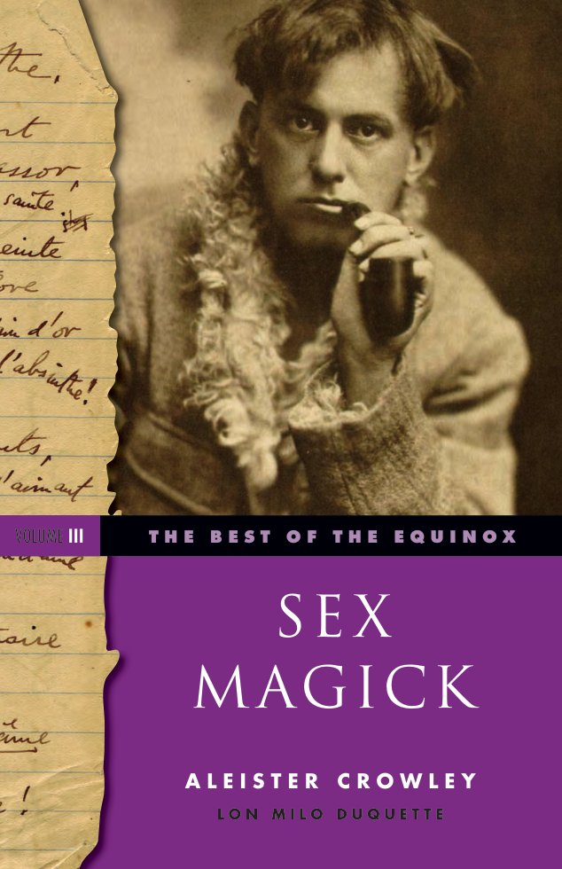 Aleister Crowley best equinox sex magick cover