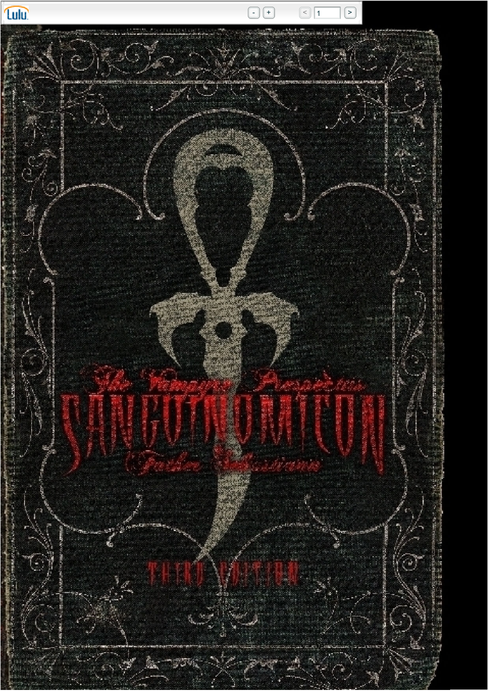 The Vampyre Prospectus cover