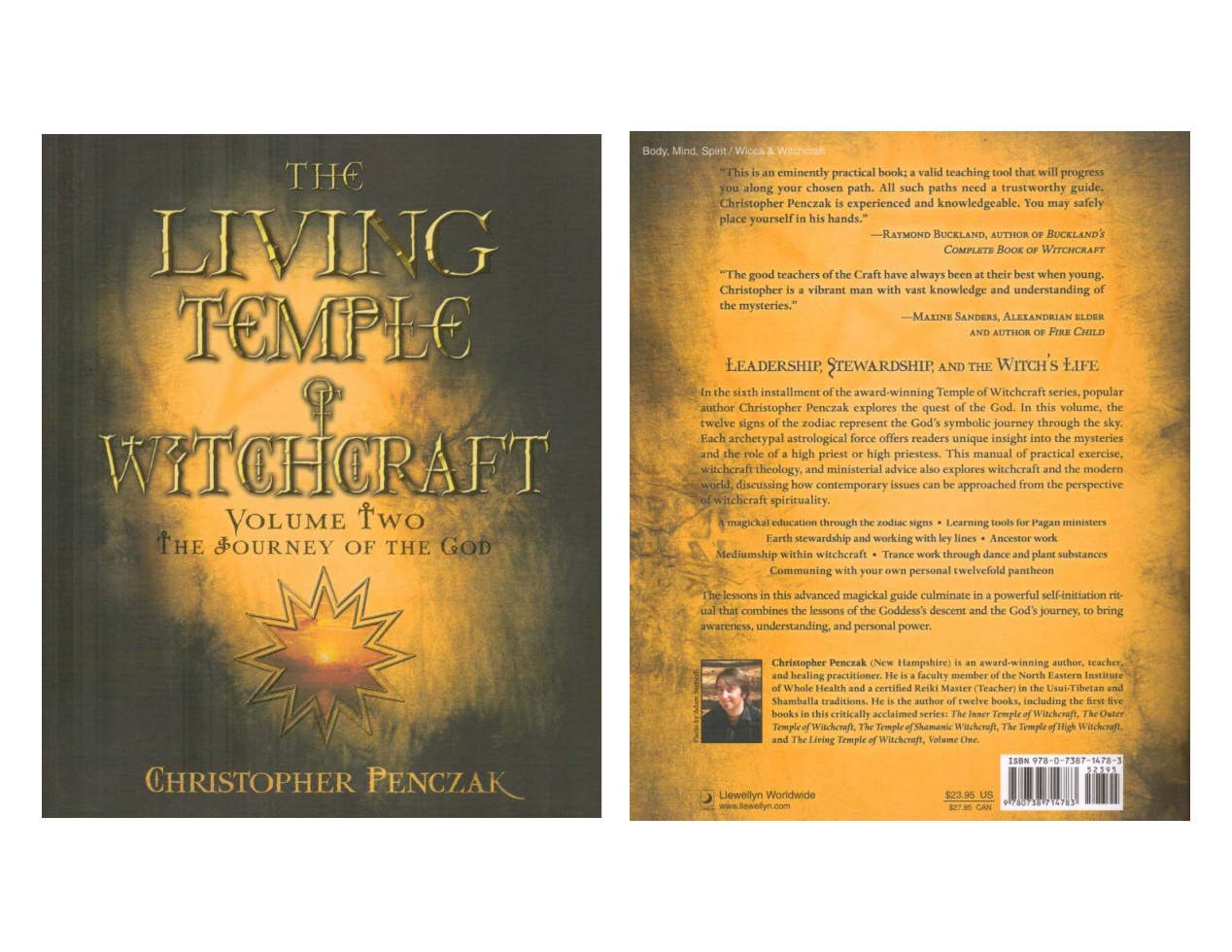 The Living Temple of Witchcraft - Volume Two cover