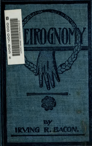A Method of Cheirognomy cover