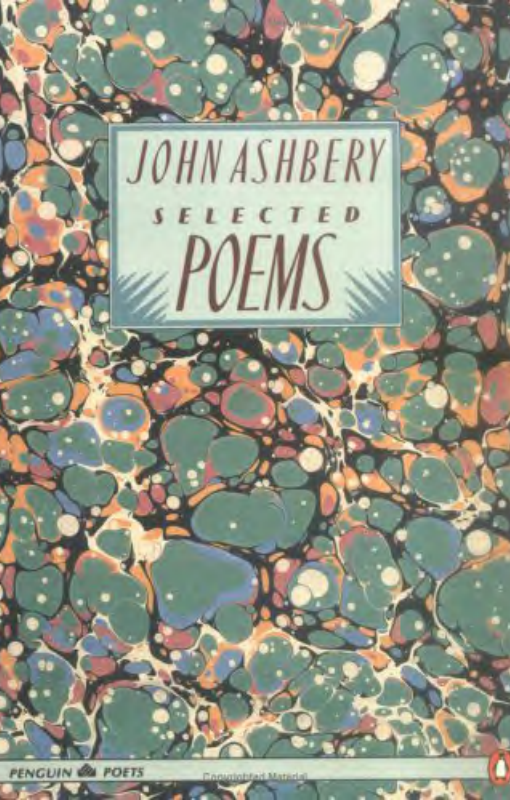 John Ashbery Selected Poems cover