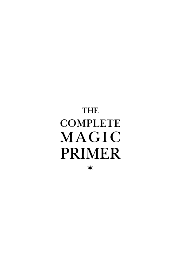 Conway - Complete Magic Primer cover