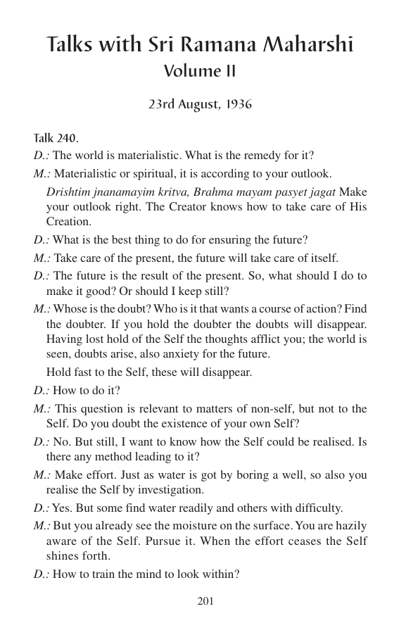 Ramana Maharshi - Talks With Ramana Maharshi 2 cover