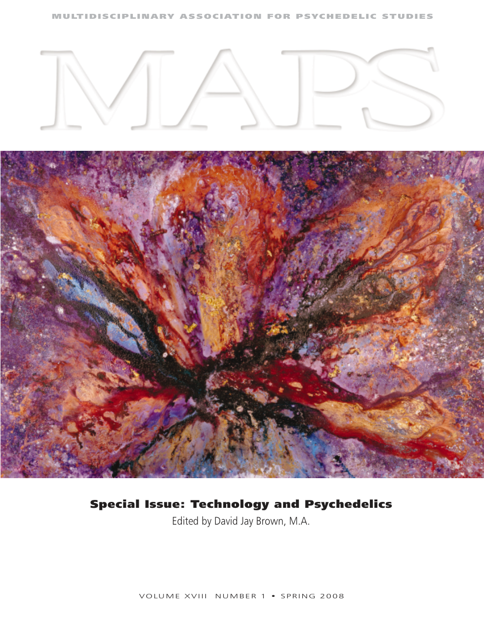v18n1 Special Edition - Technology and Psychedelics cover