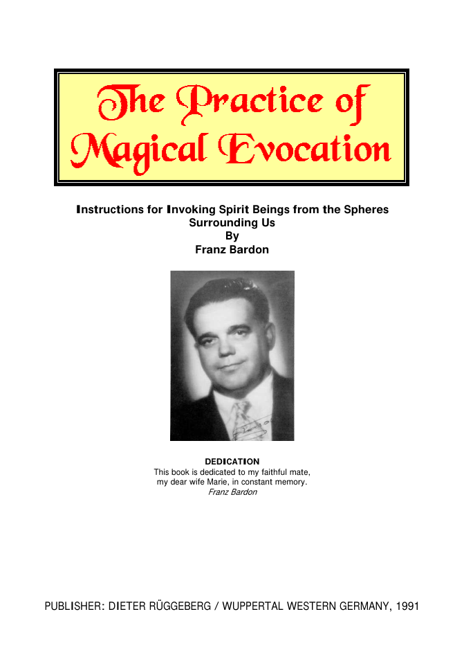 02 - The Practice of Magical Evocation cover