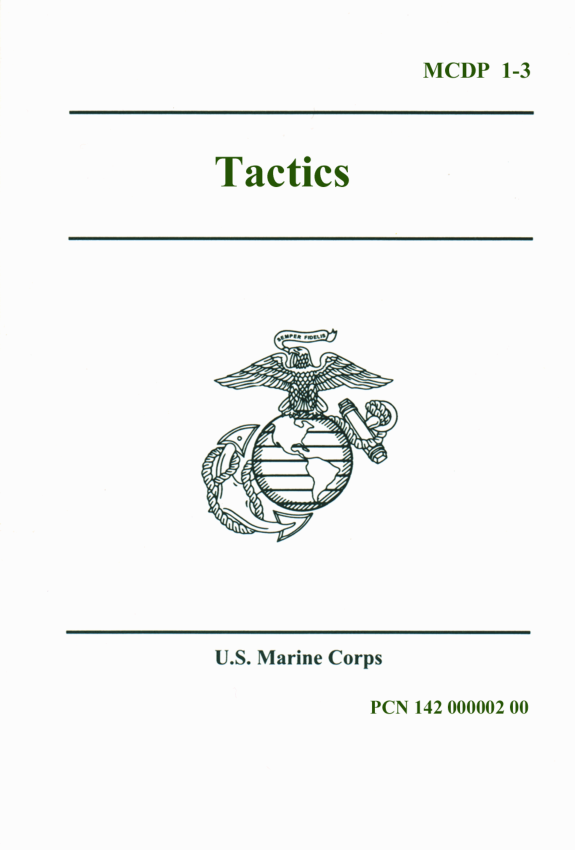MCDP 1-3 Tactics cover