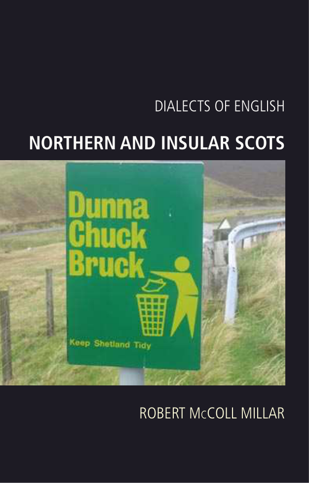 Robert McColl Millar - Northern and Insular Scots cover