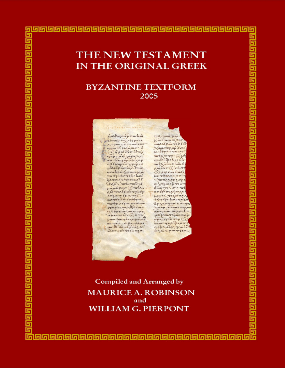 The New Testament in the Original Greek cover