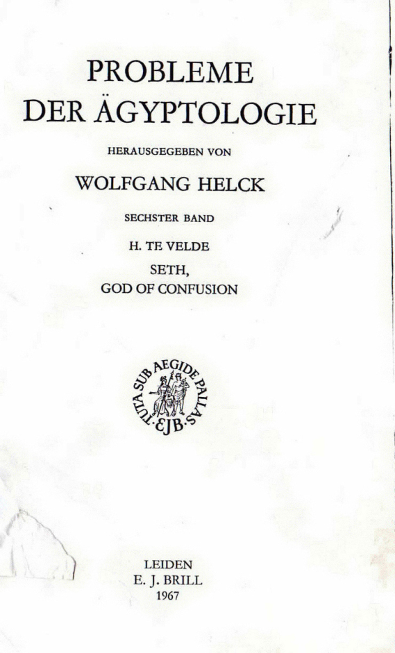 Seth God of Confusion cover
