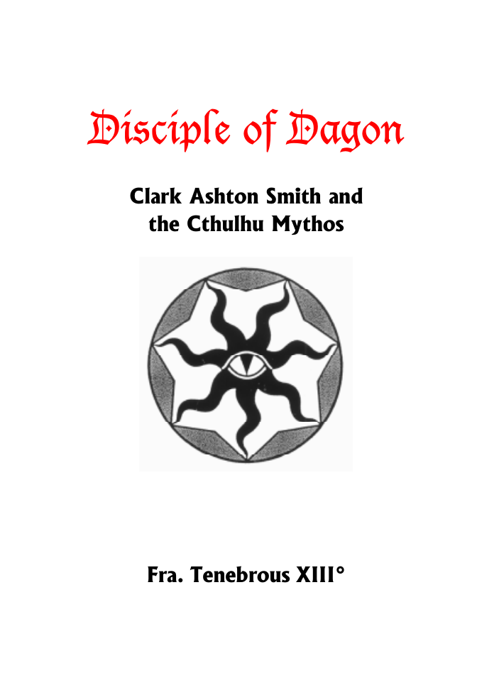 Disciple of Dagon cover