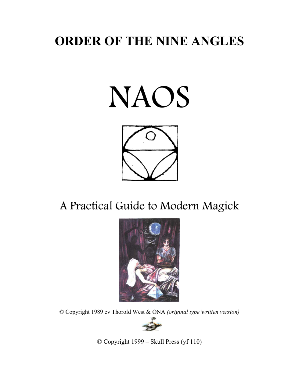 NAOS - A Practical Guide to Modern Magick cover