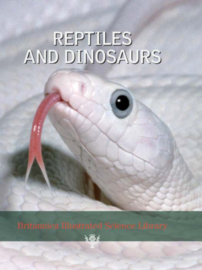 Britannica Illustrated Science Library 09 - Reptiles And Dinosaurs cover