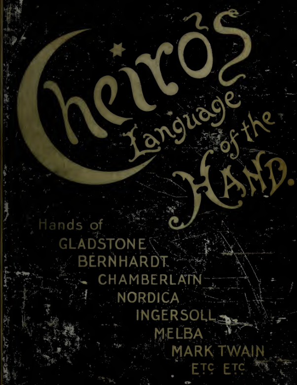 Cheiro's Language of the Hand - Cheiro (1897) cover