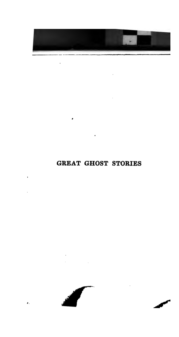 Great Ghost Stories cover