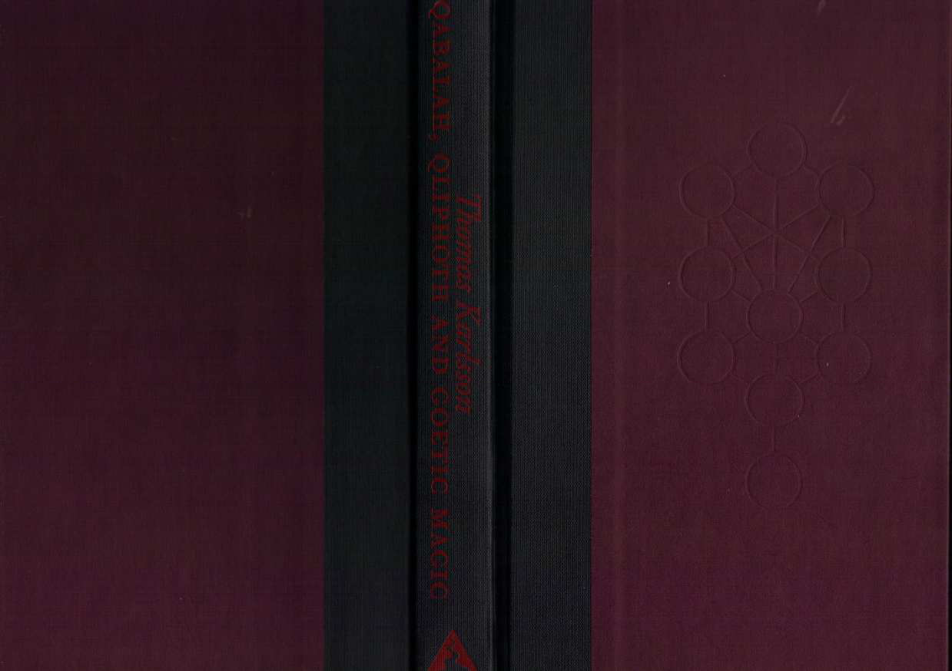 Qabalah, Qlipoth and Goetic Magic cover
