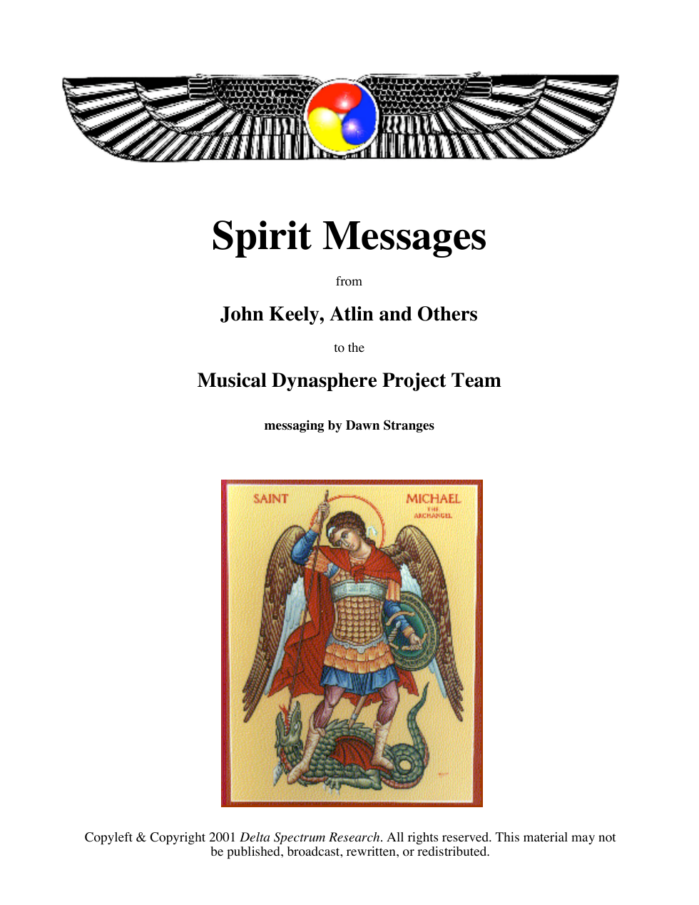 Spirit Messages cover