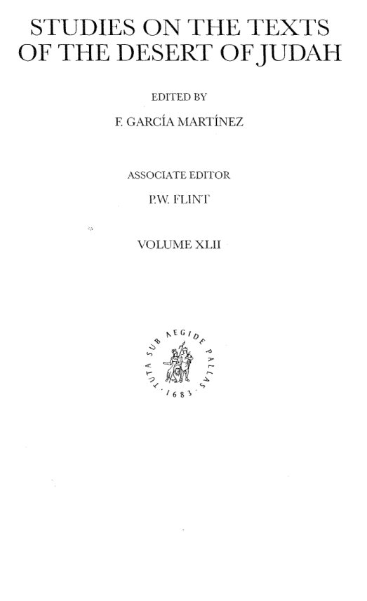 Crispin H. T. Fletcher-Louis - All the Glory of Adam, Liturgical Anthropology in the Dead Sea Scrolls cover