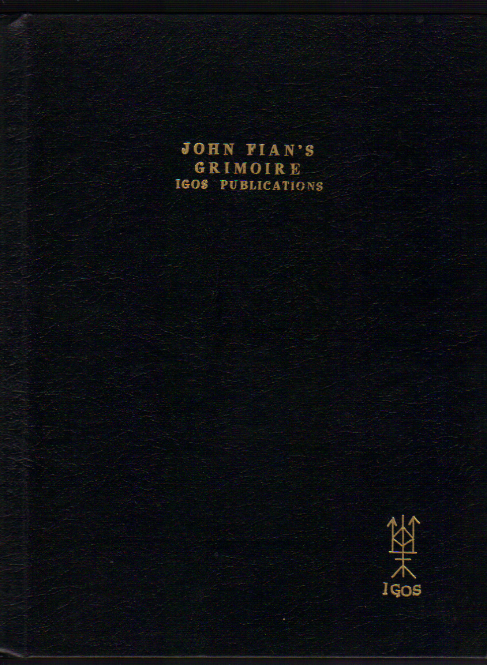 Robert Blanchard IGOS Staff - Grimoire of John Fian cover