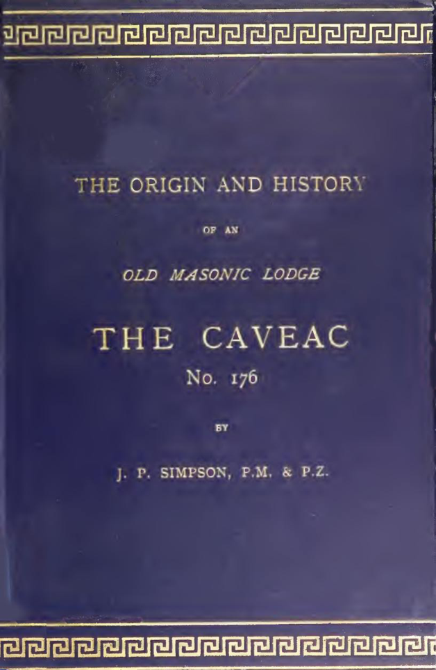 The Caveac - J P Simpson cover