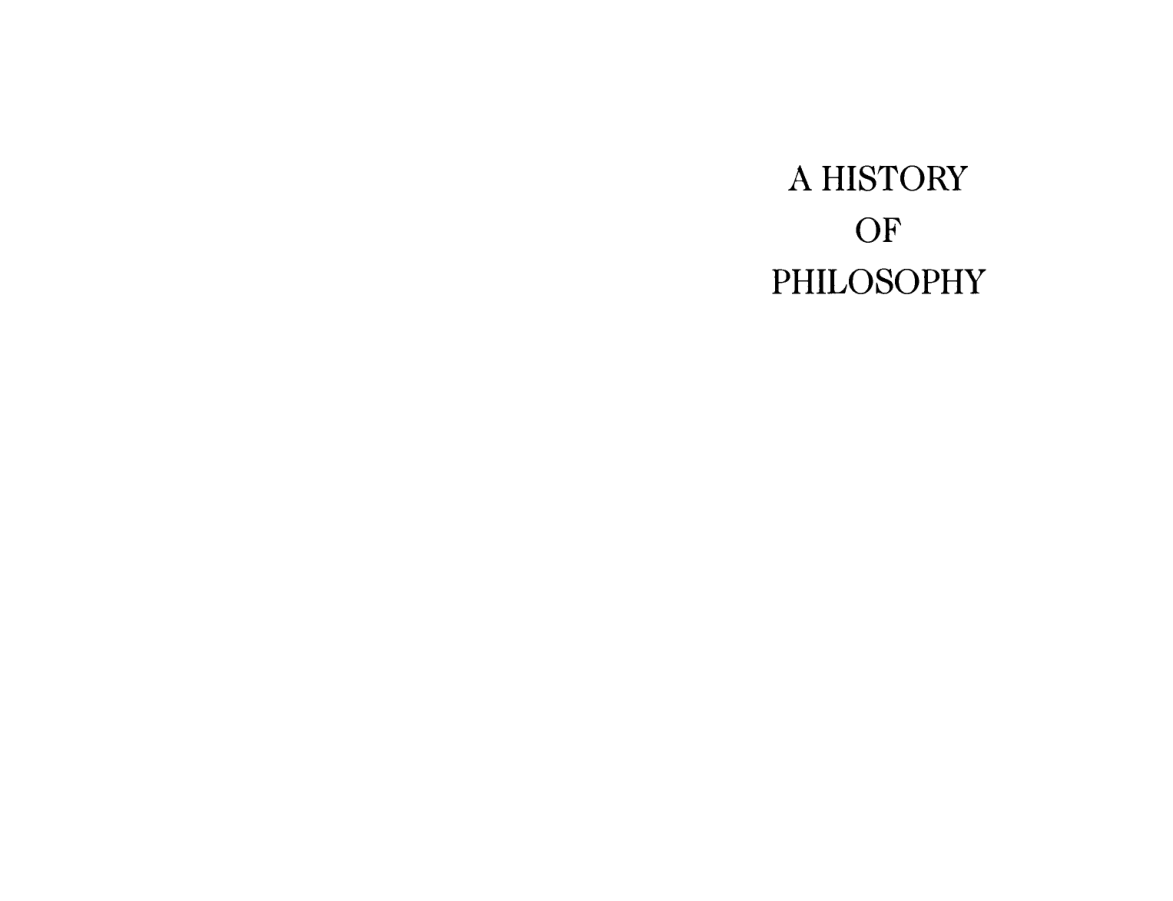 History of Philosophy 5 cover
