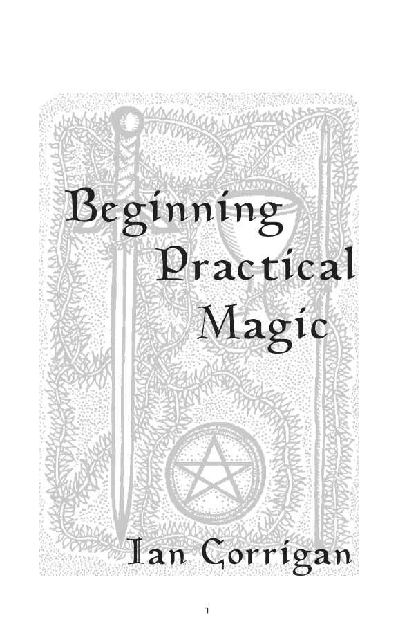 Ian Corrigan - Beginning Practical Magic cover
