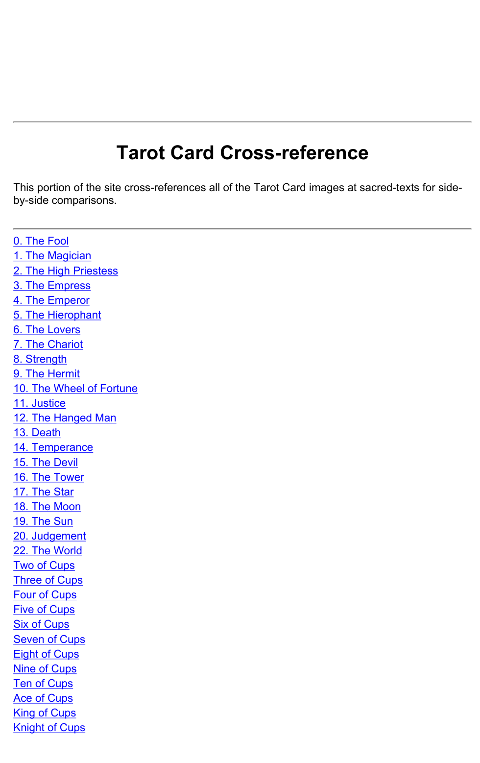 Tarot Corresponce- Waite-Wirth-Marseille-Papus cover