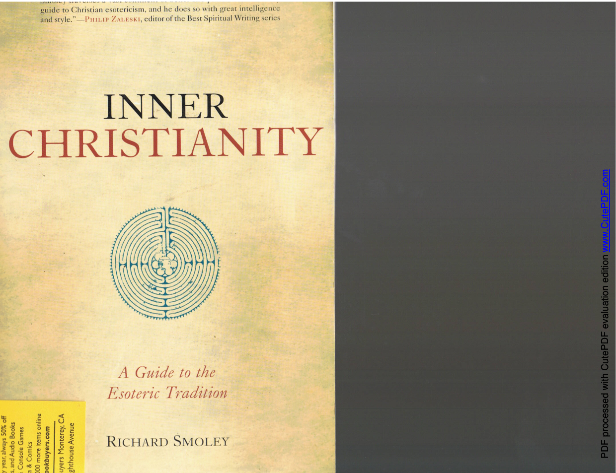 Richard Smoley - Inner Christianity cover
