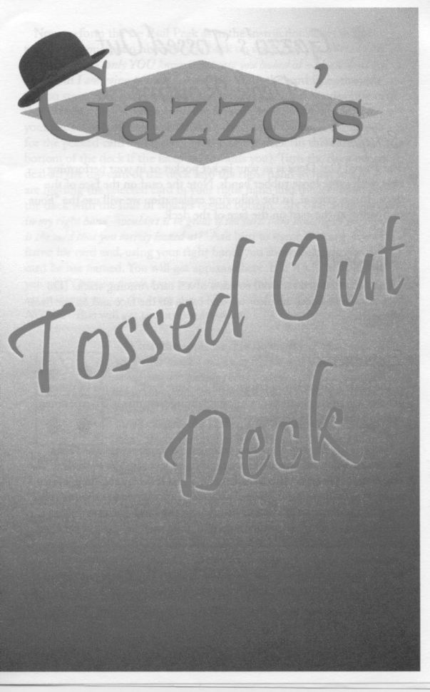Gazzo - Tossed-Out Deck cover