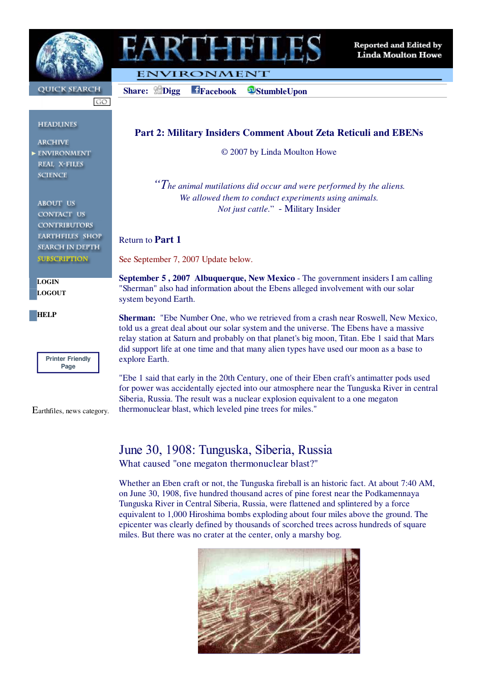 09 05 2007 Part 2 Military Insiders Comment About Zeta Reticuli and EBENs cover