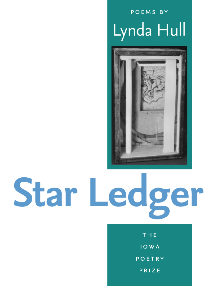 Lynda Hull - Star Ledger (Iowa Poetry Prize) cover