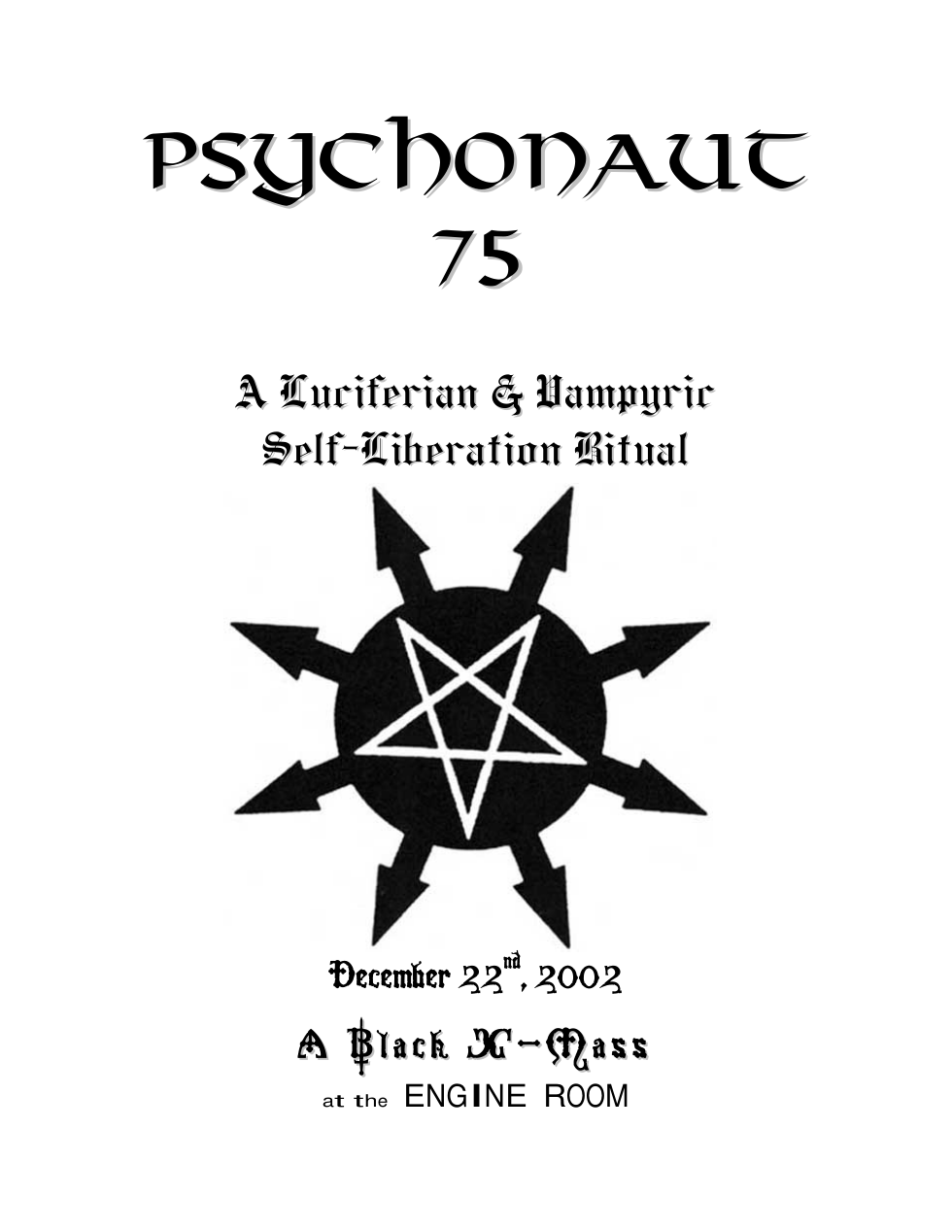 Infernal Sabbat Live cover