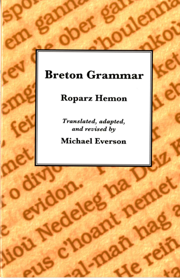 Breton Grammar cover