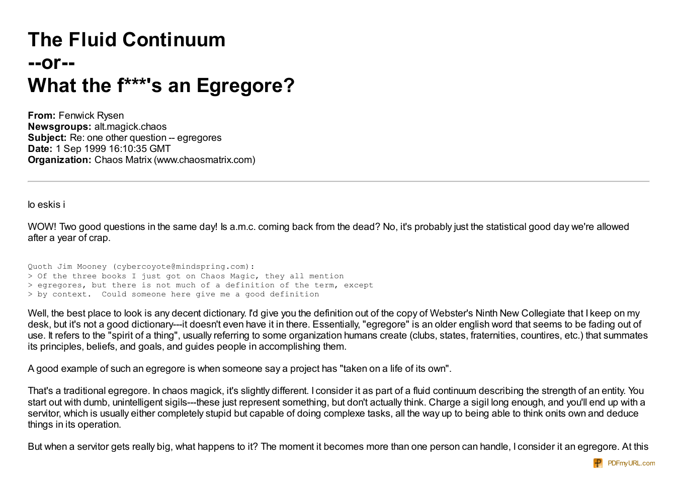 Fenwick-Rysen-Wtf-is-an-Egregore cover