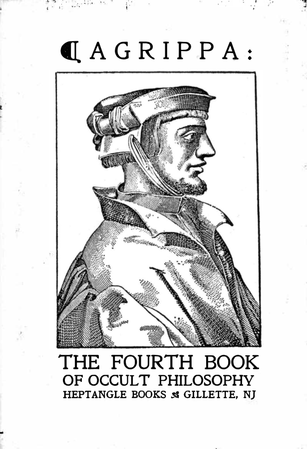 Heptangle - 4th Book of Agrippa w Heptameron cover