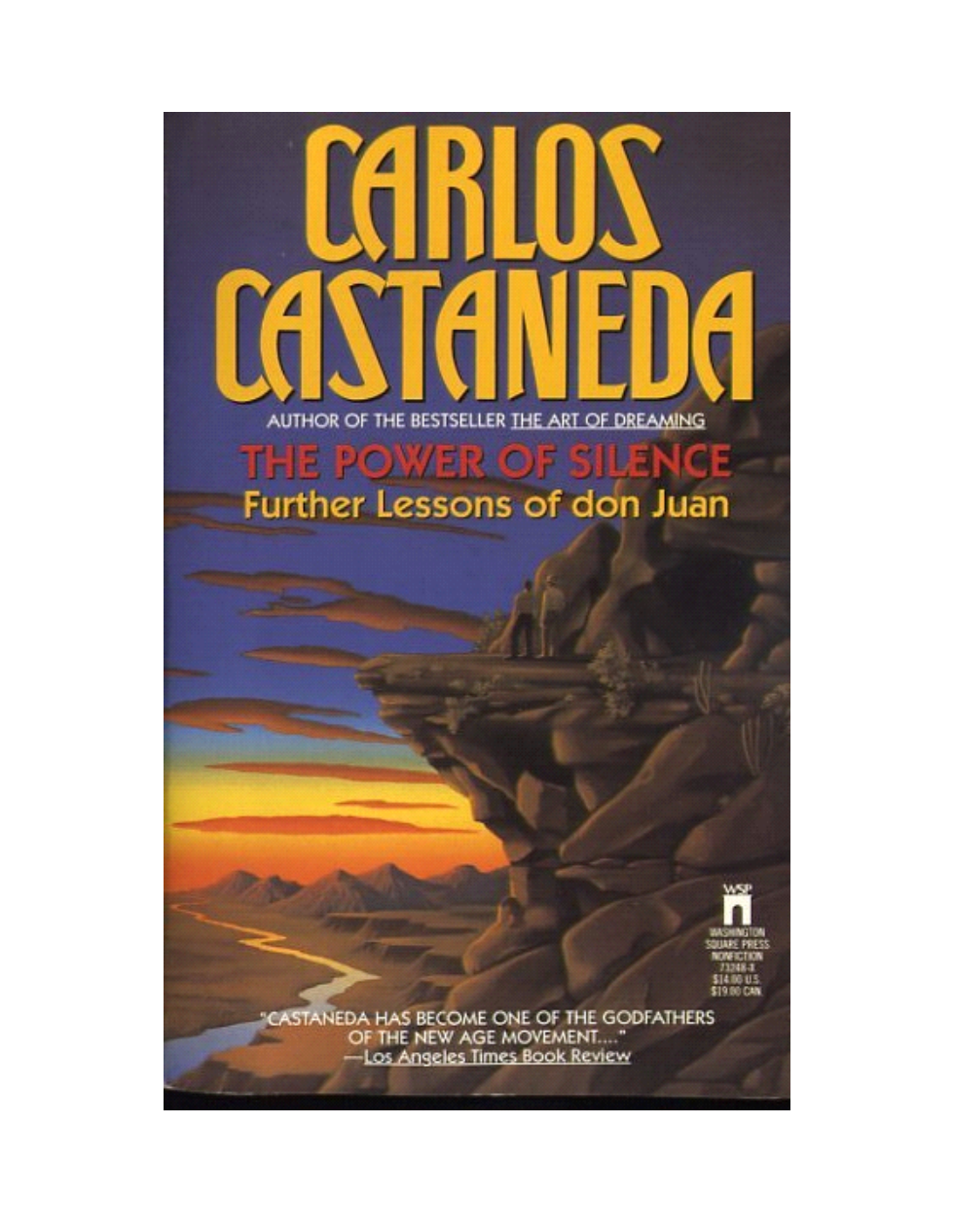 Carlos Castaneda-power-of-silence cover