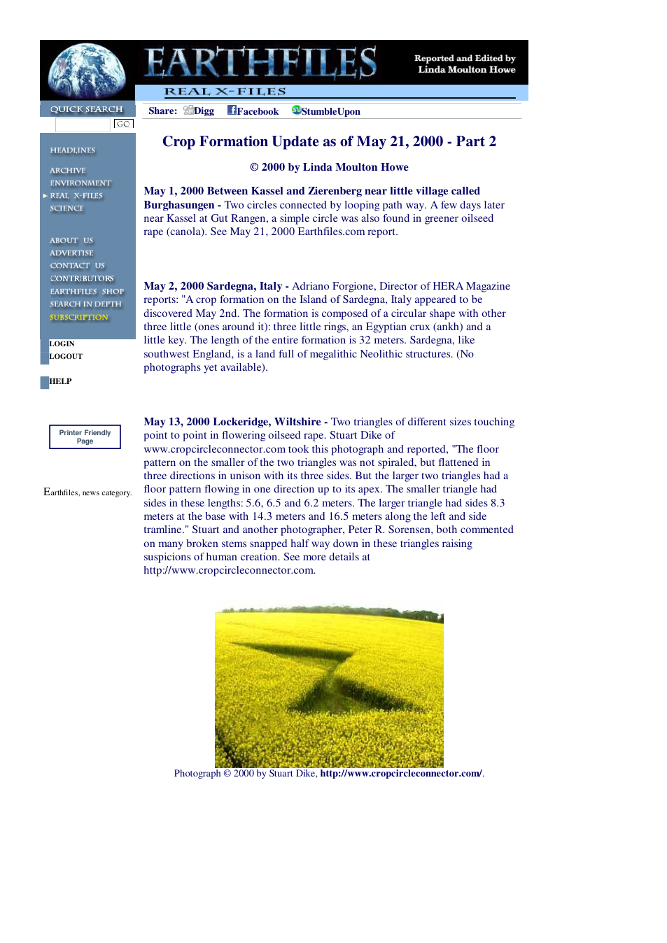 05 21 2000 Crop Formation Update as of May 21, 2000 - Part 2 cover
