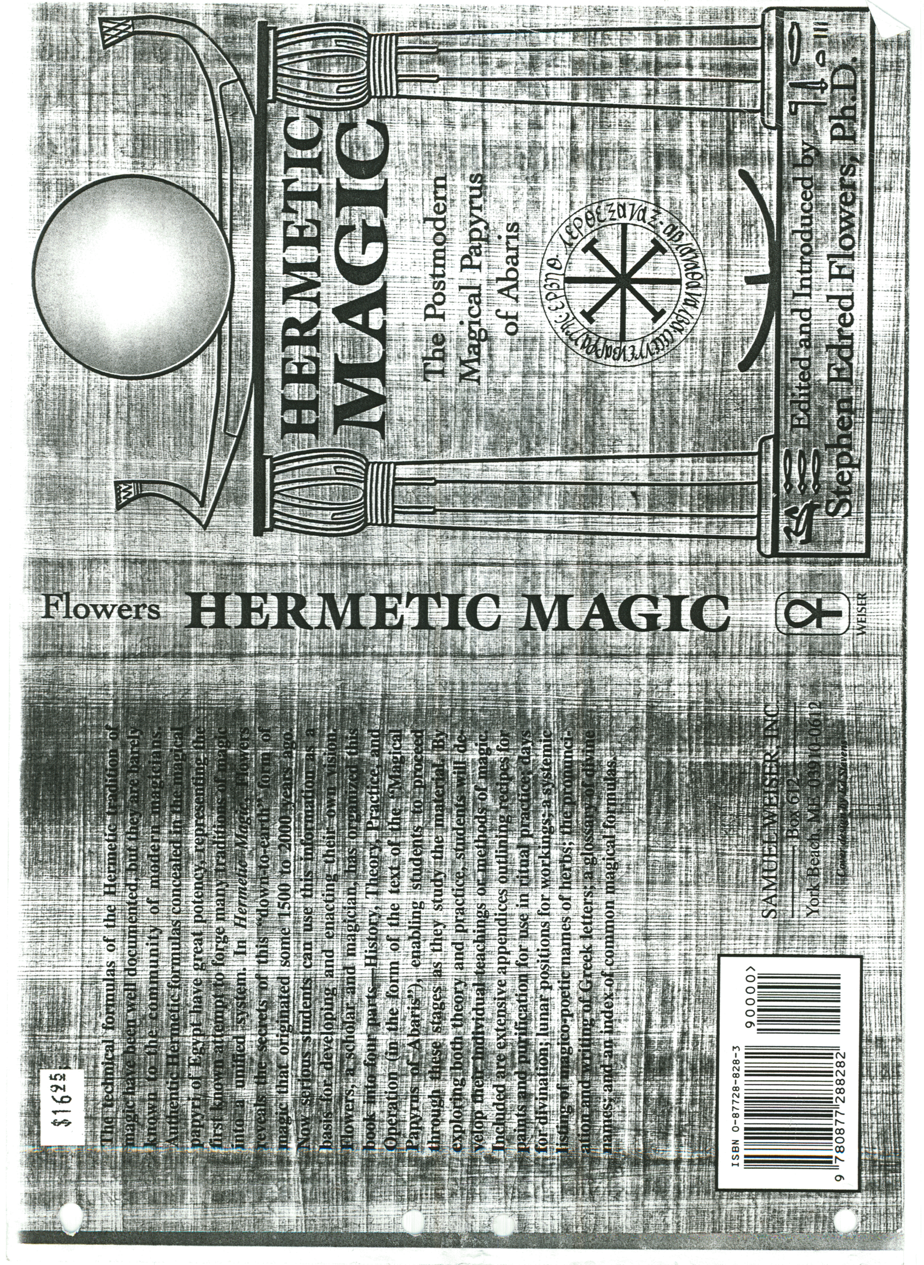 Stephen Flower - Hermetic Magic cover
