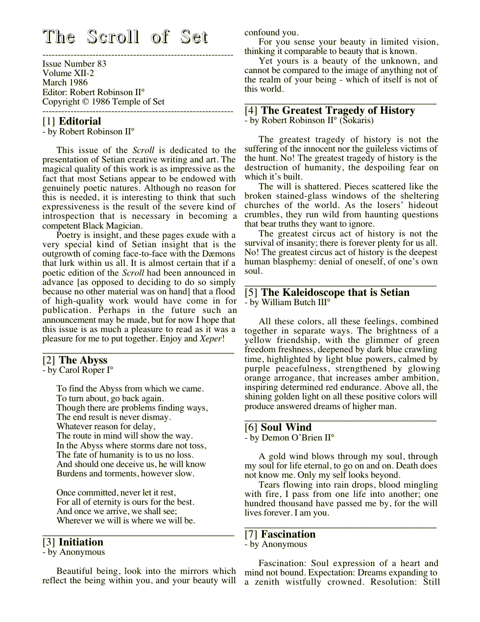 SS198603 cover