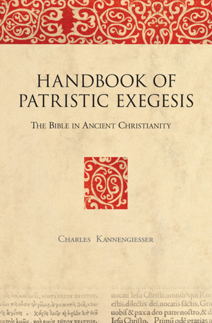 Handbook of Patristic Exegesis cover