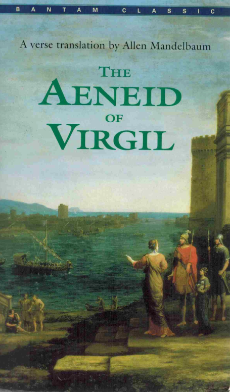 Virgil - Aeneid [trans. Mandelbaum] (Bantam, 1972) cover