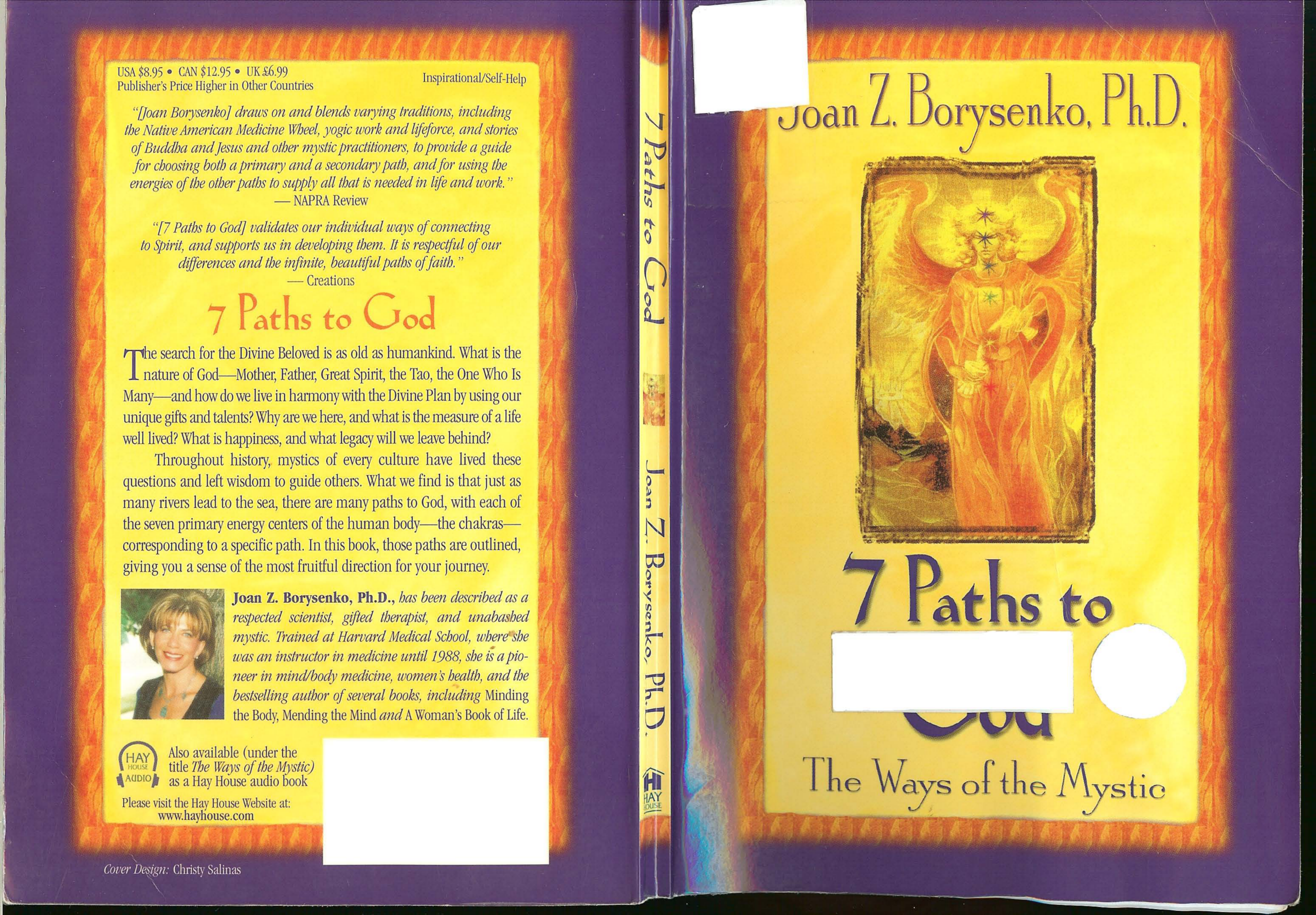 7-Paths-to-God-the-Way-of-the-Mystic-Borysenko-1997 cover
