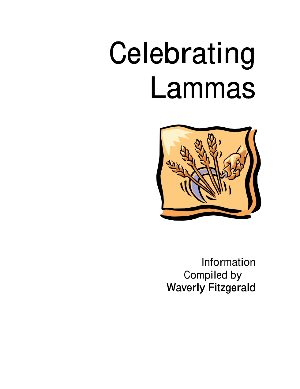 Fitzgerald - Celebrating Lammas - 2007 cover