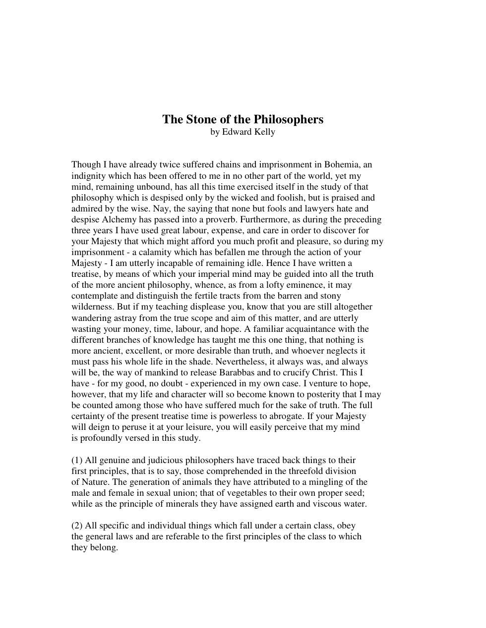 Stone of the Philosophers cover