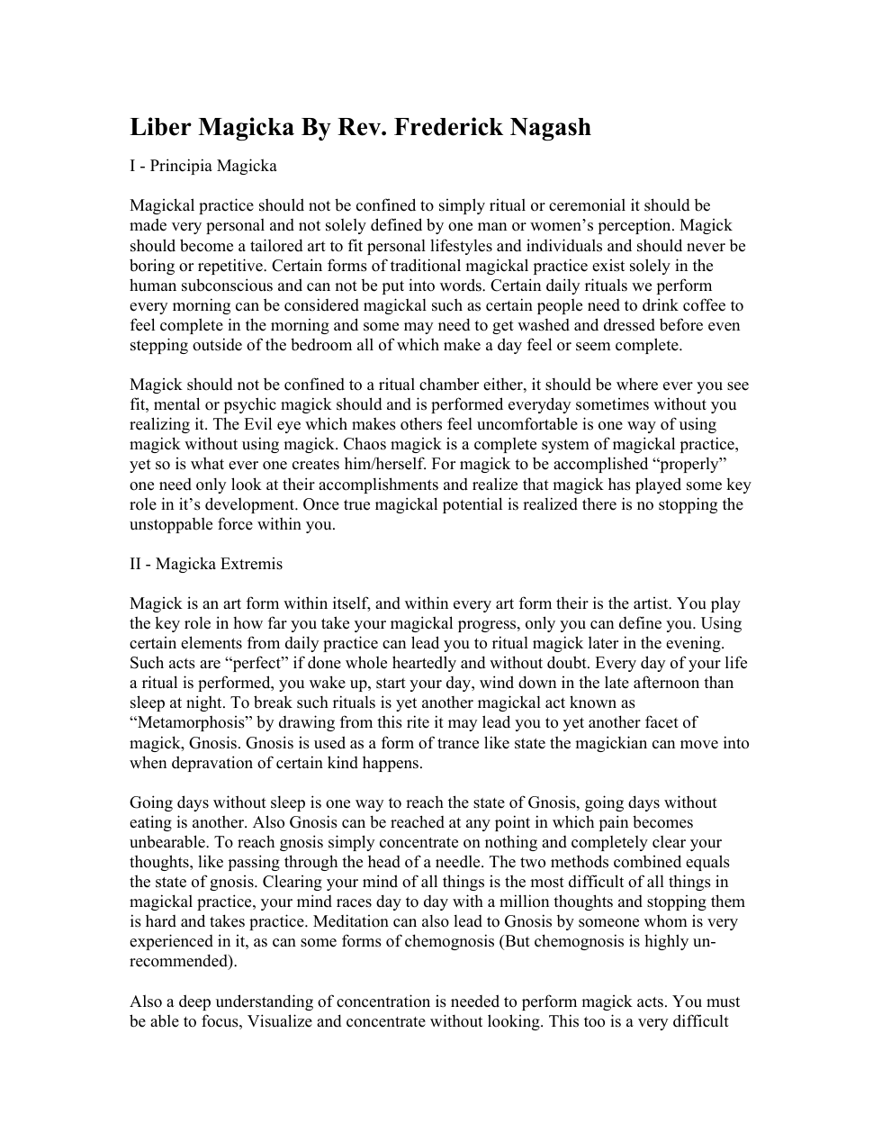 Liber Magicka cover