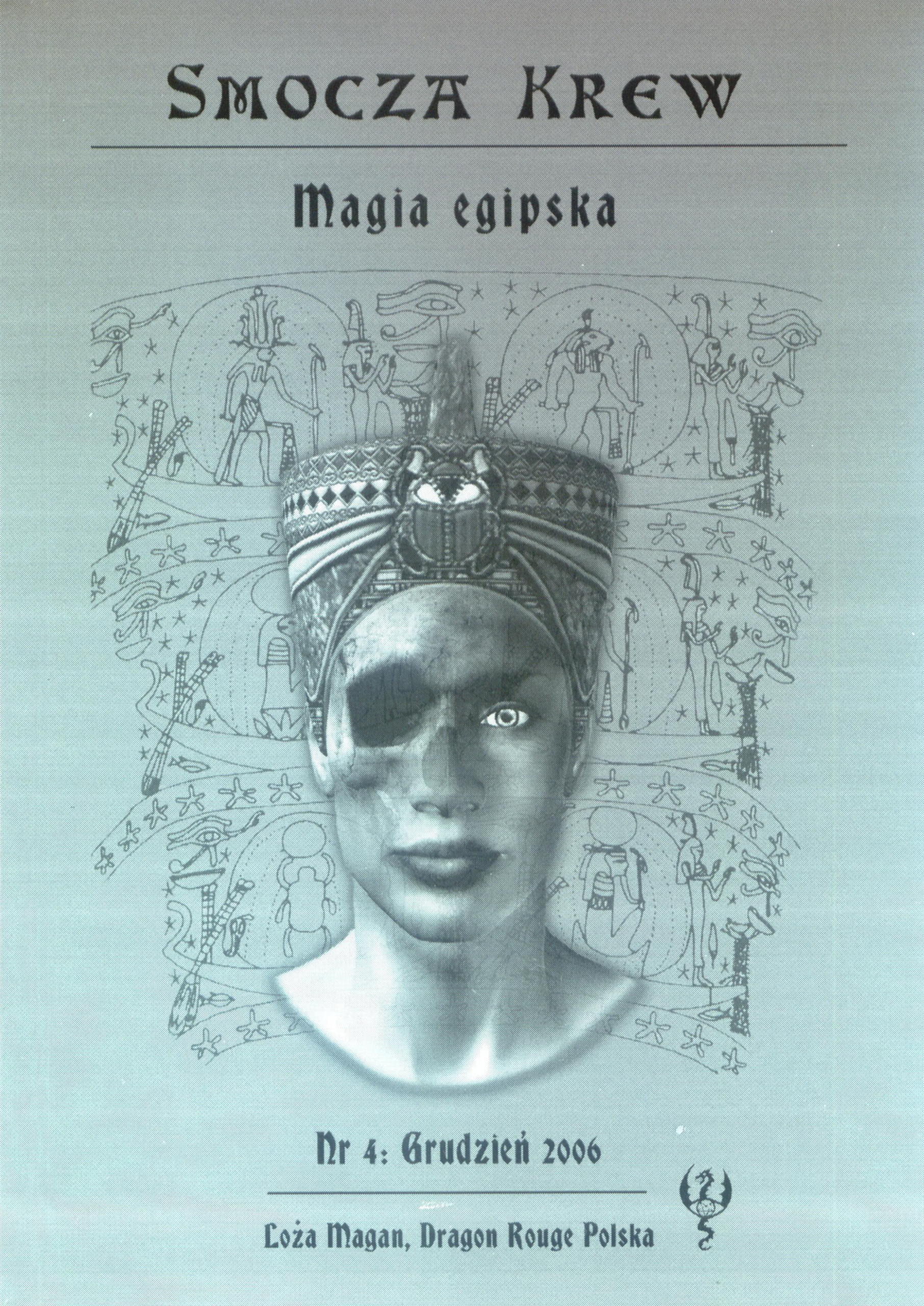 Dragon's Blood #4 - Egyptian Magic (Polish) cover