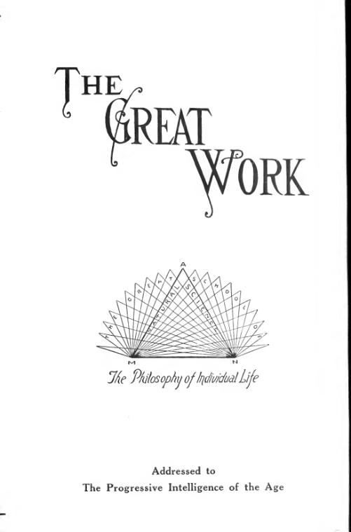 Harmonic Series - Volume 3 - The Great Work cover