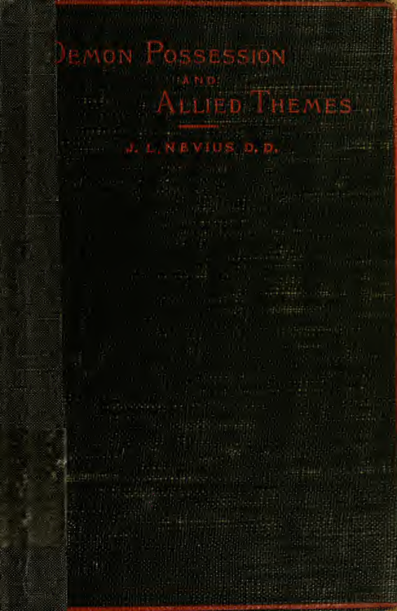 Demon Possesion & Allied Themes - J L Nevius cover